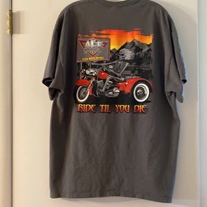 Motorcycle tee XL Graphic